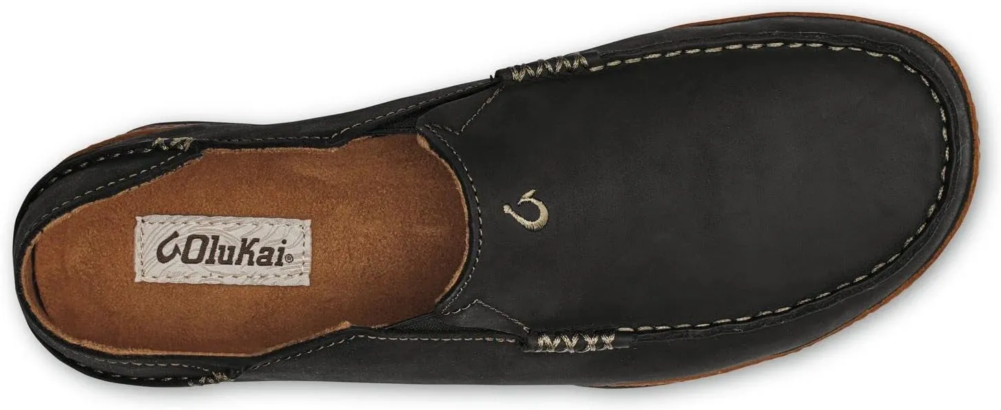 OLUKAI Men's Moloa-Nubuck Leather Loafer