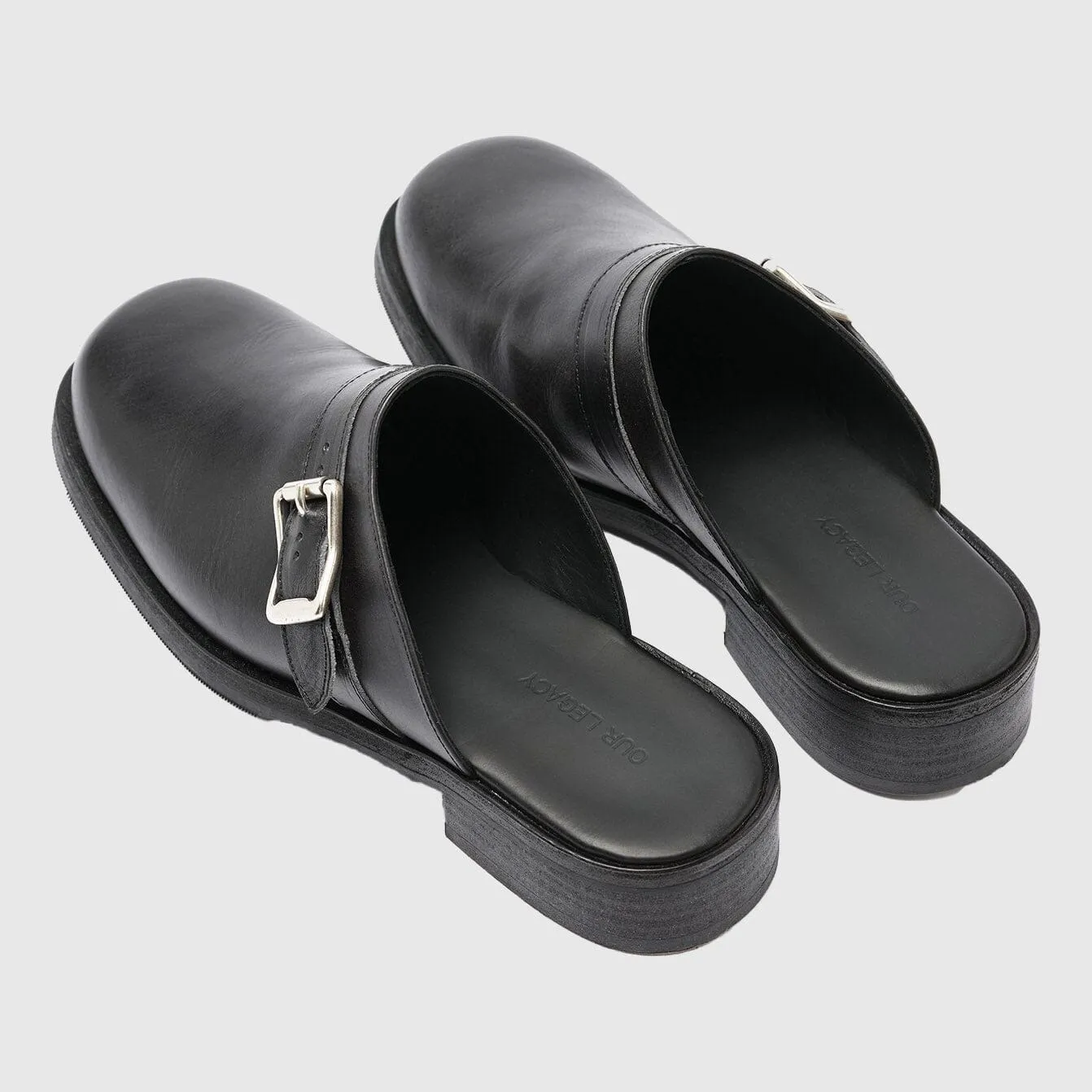 Our Legacy Camion Mule - Black Leather