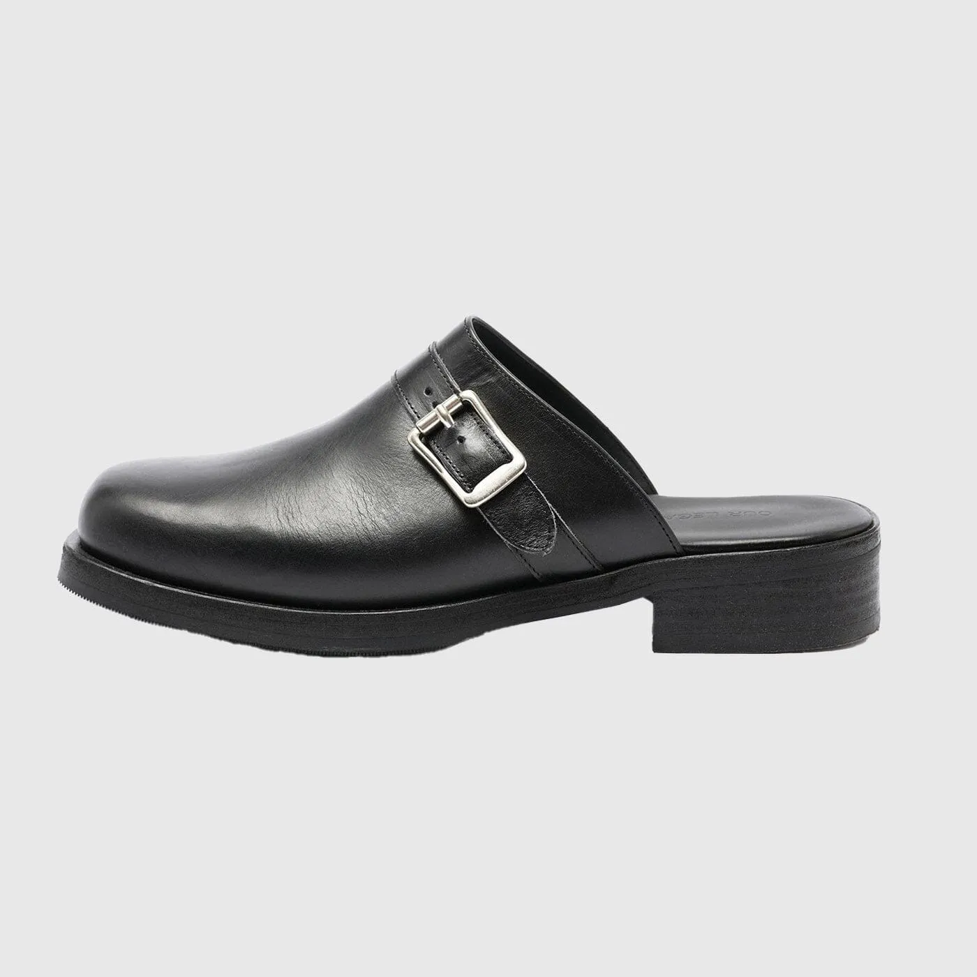 Our Legacy Camion Mule - Black Leather