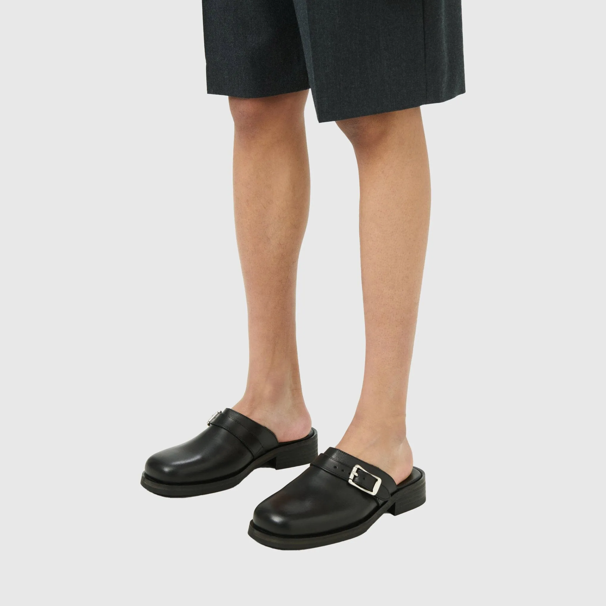 Our Legacy Camion Mule - Black Leather
