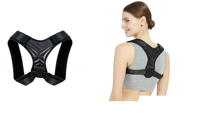 Posture Correction PU Leather Surface