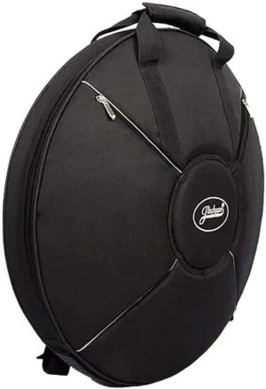 Professional 25inch Inner HANDPAN Case 23inch HandPan Bag Shoulders Hand-held Steel Tongue Drum Bag HandPan Box Composite Leather Shock Absorption Backpack (23inch Thick Black HandPan Cover)