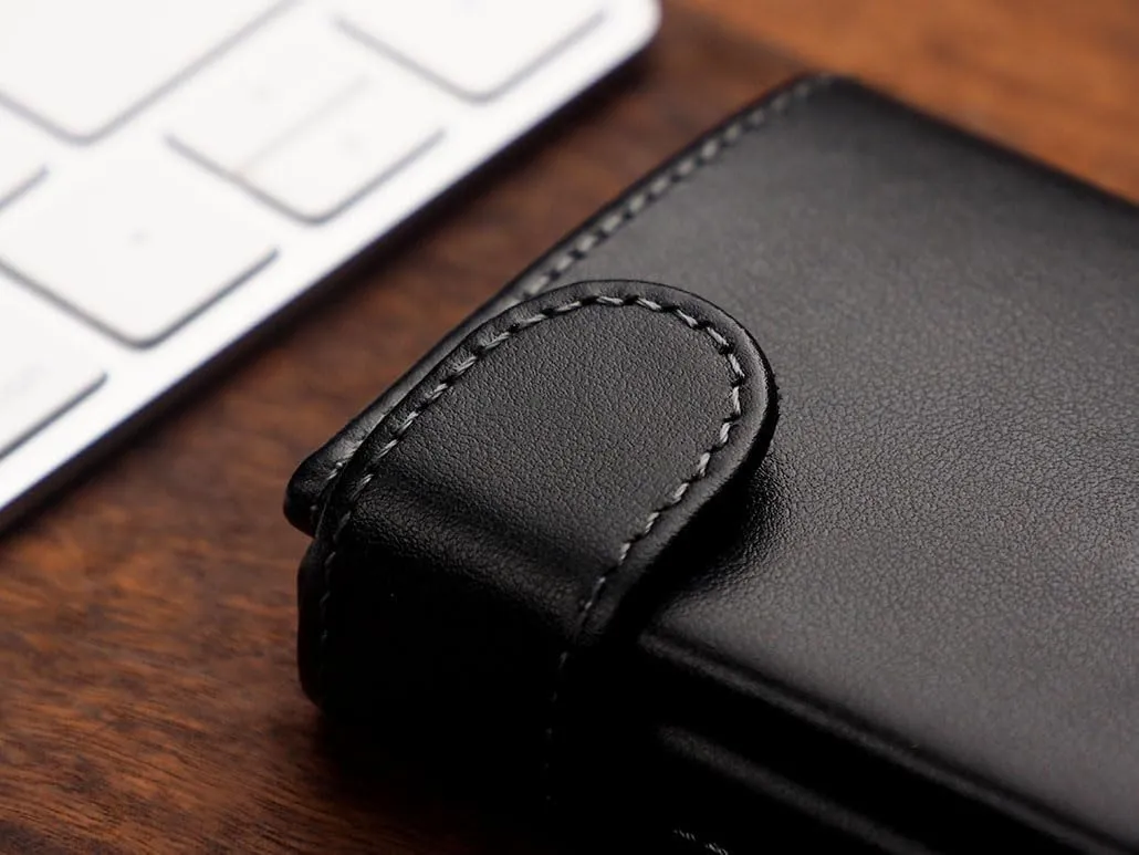 PULARYS OXFORD Mini Wallet - Credit Card Holder - Made of Italian Leather - RFID blocking - Space for up to 9 Cards - One Compartment - Front Pocket Wallet - For Men and Women - Classic