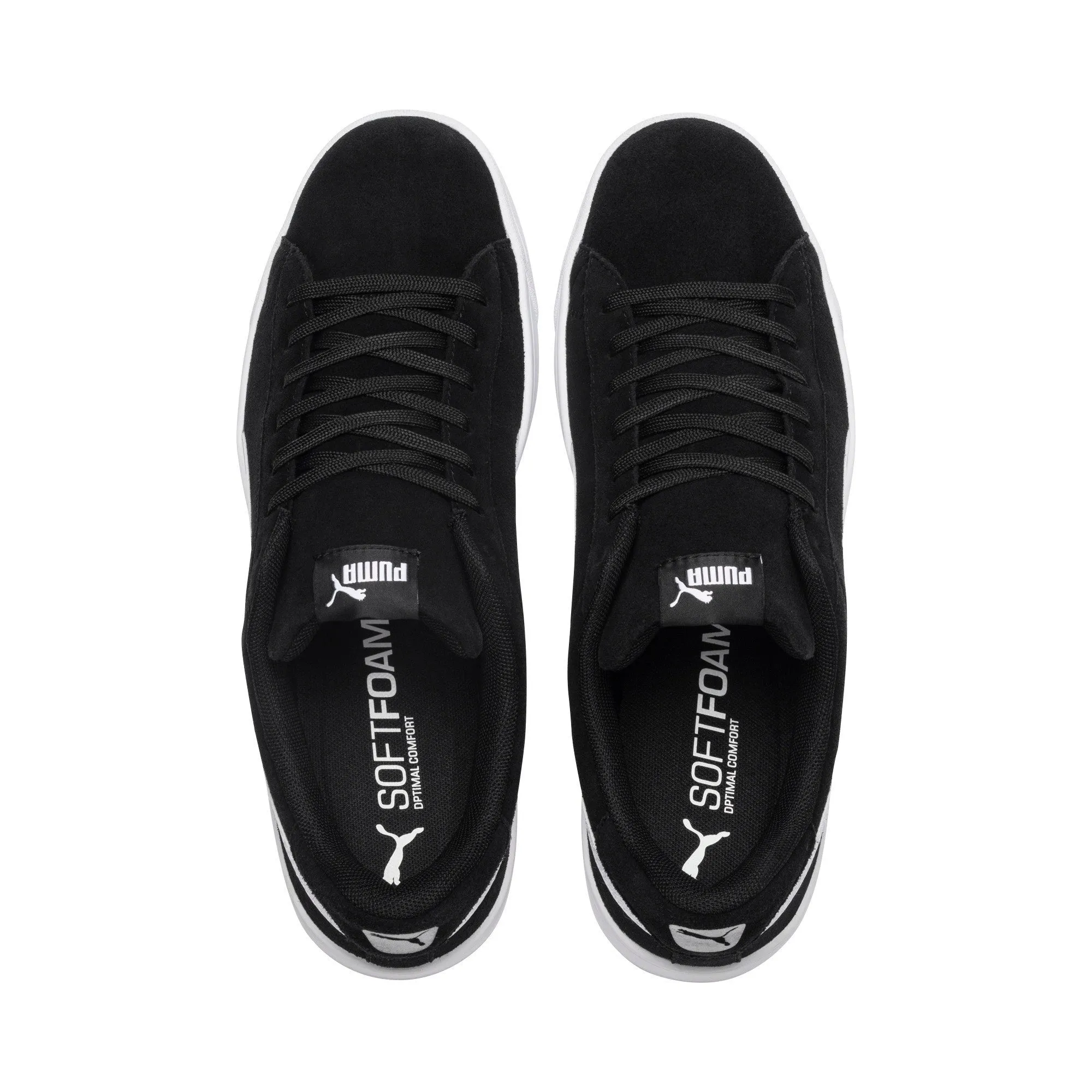 .Puma Smash V2 - Black / White (367366 01) (386436 01) - CD - R1L5