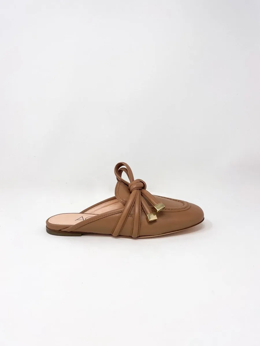 Ribbon Mule in Cocoa