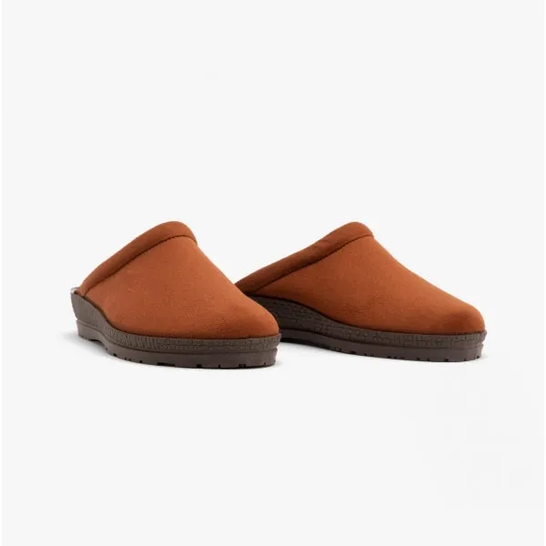 Rohde 2291 Womens Mule Slippers Tan