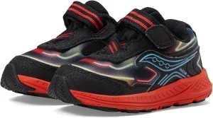 Saucony Ride 10 Jr Sneaker, Black, 5 US Unisex Little Kid