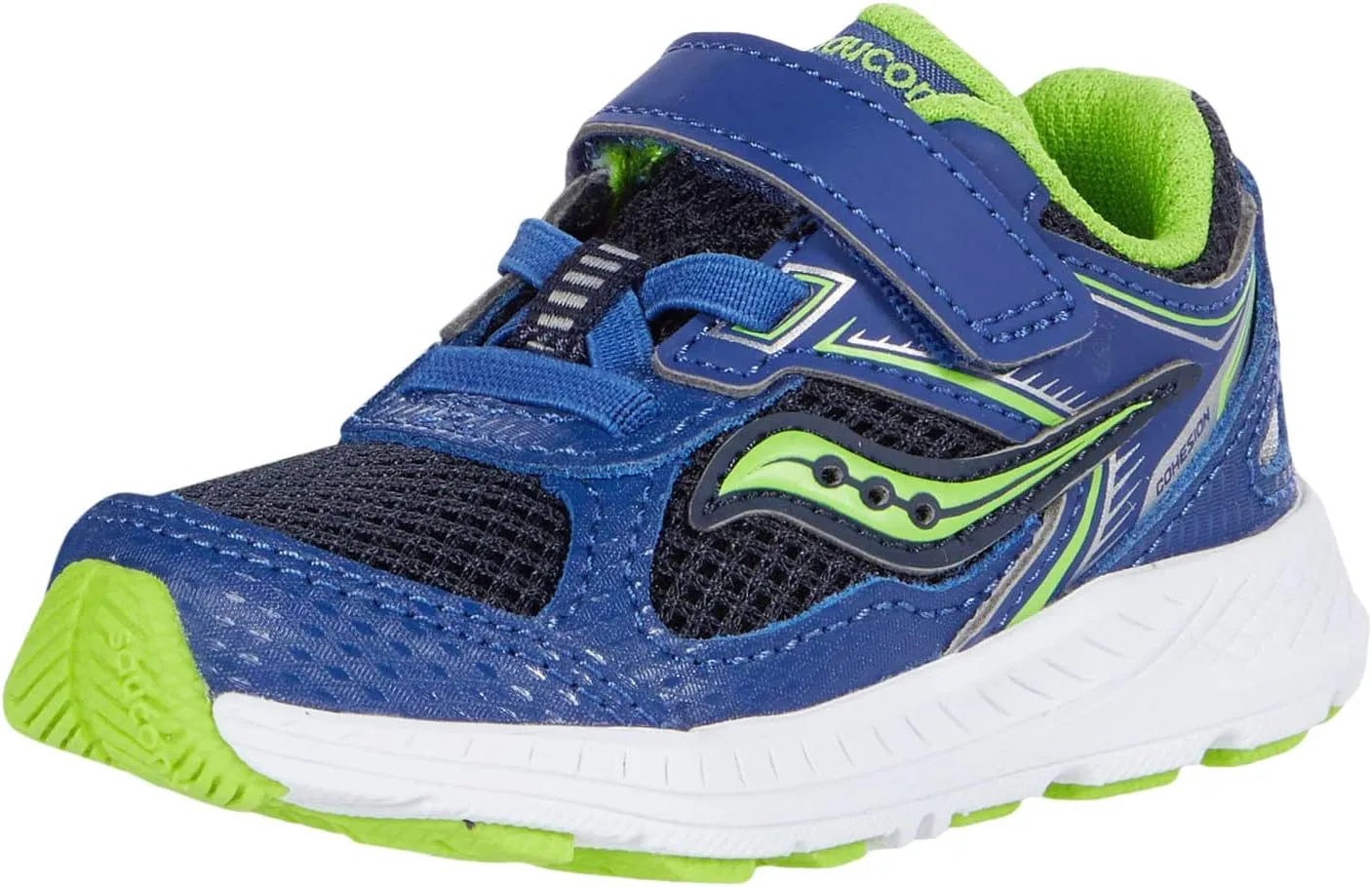 Saucony Unisex-Child Cohesion 14 Alternative Closure Jr Running Shoe