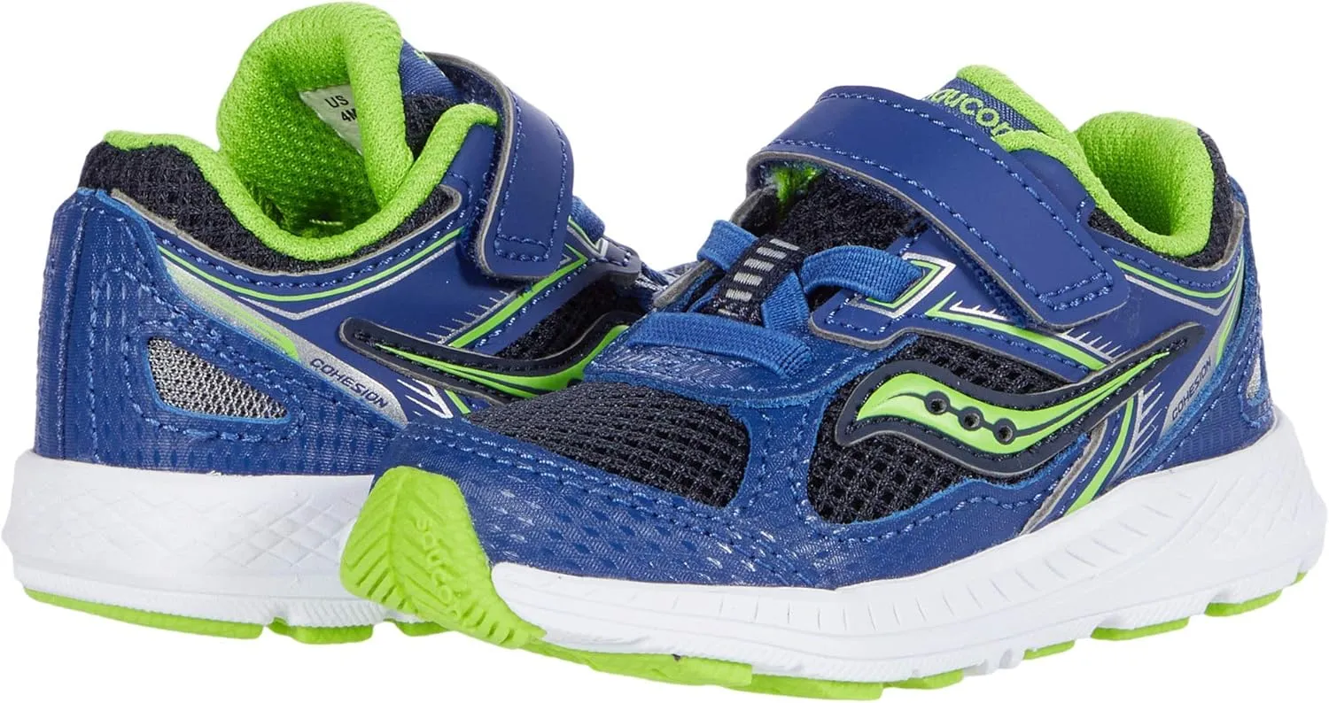 Saucony Unisex-Child Cohesion 14 Alternative Closure Jr Running Shoe