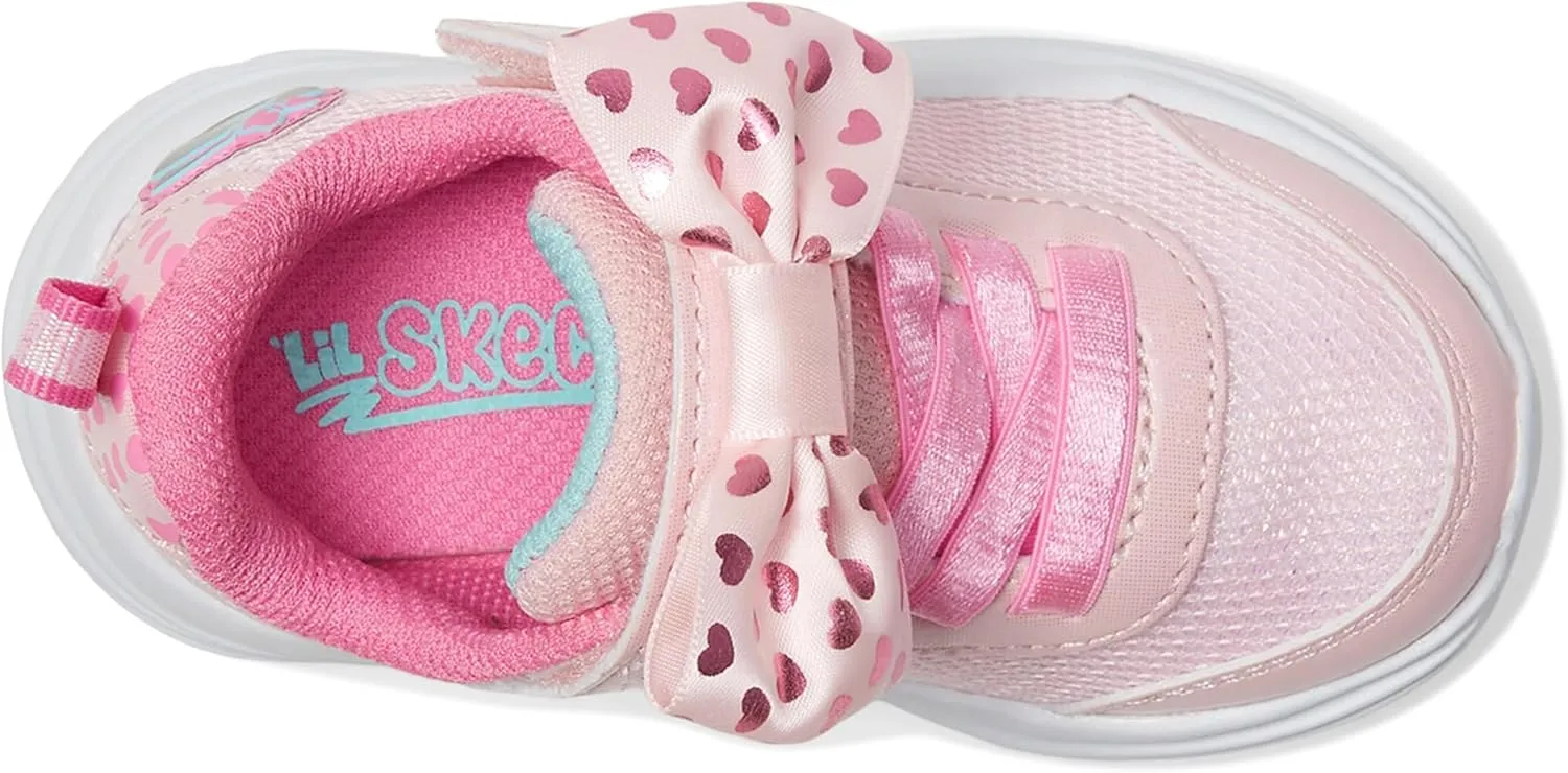 Skechers Girl's Dreamy Dancer-Xtra Bow Sneaker
