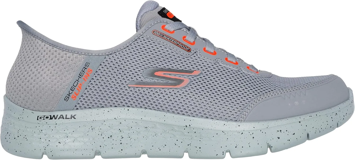 Skechers Men's Hands Free Slip-ins Go Walk Flex-100% Waterproof Sneaker
