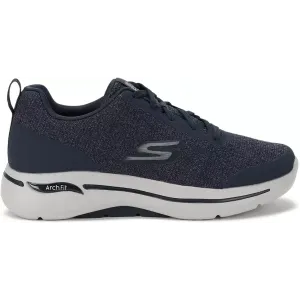 Skechers Men's Walking Slip Ons Shoes GO WALK 6-ORVA(216200-NVY)