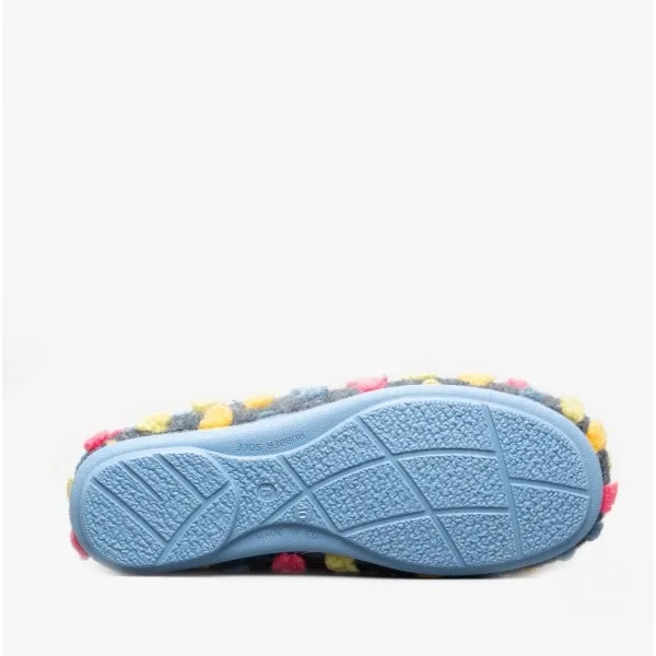 Sleepers AMY Womens Mule Slippers Blue