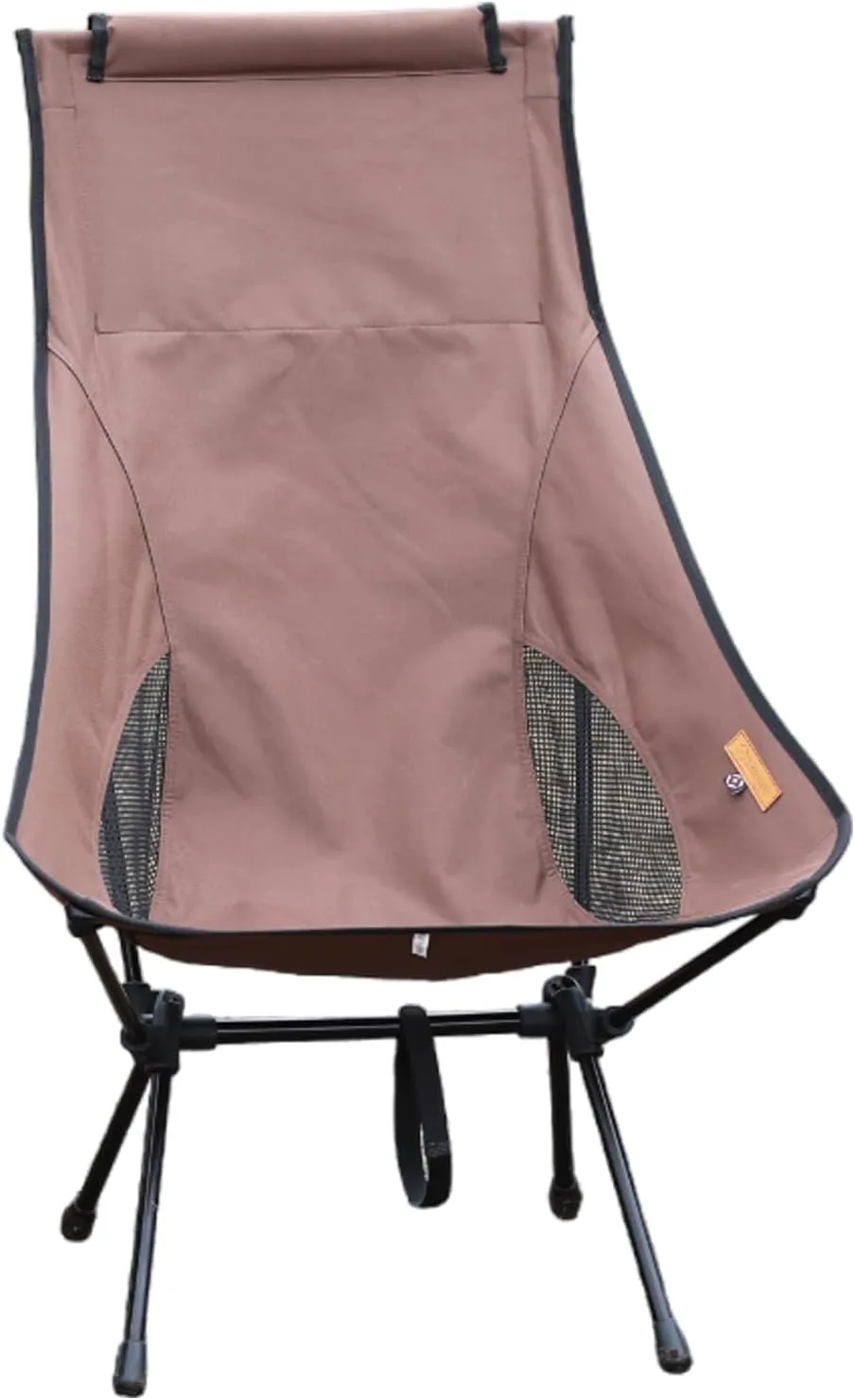 スモア(S'more) Alumi High-Back Chair, Free, Brown