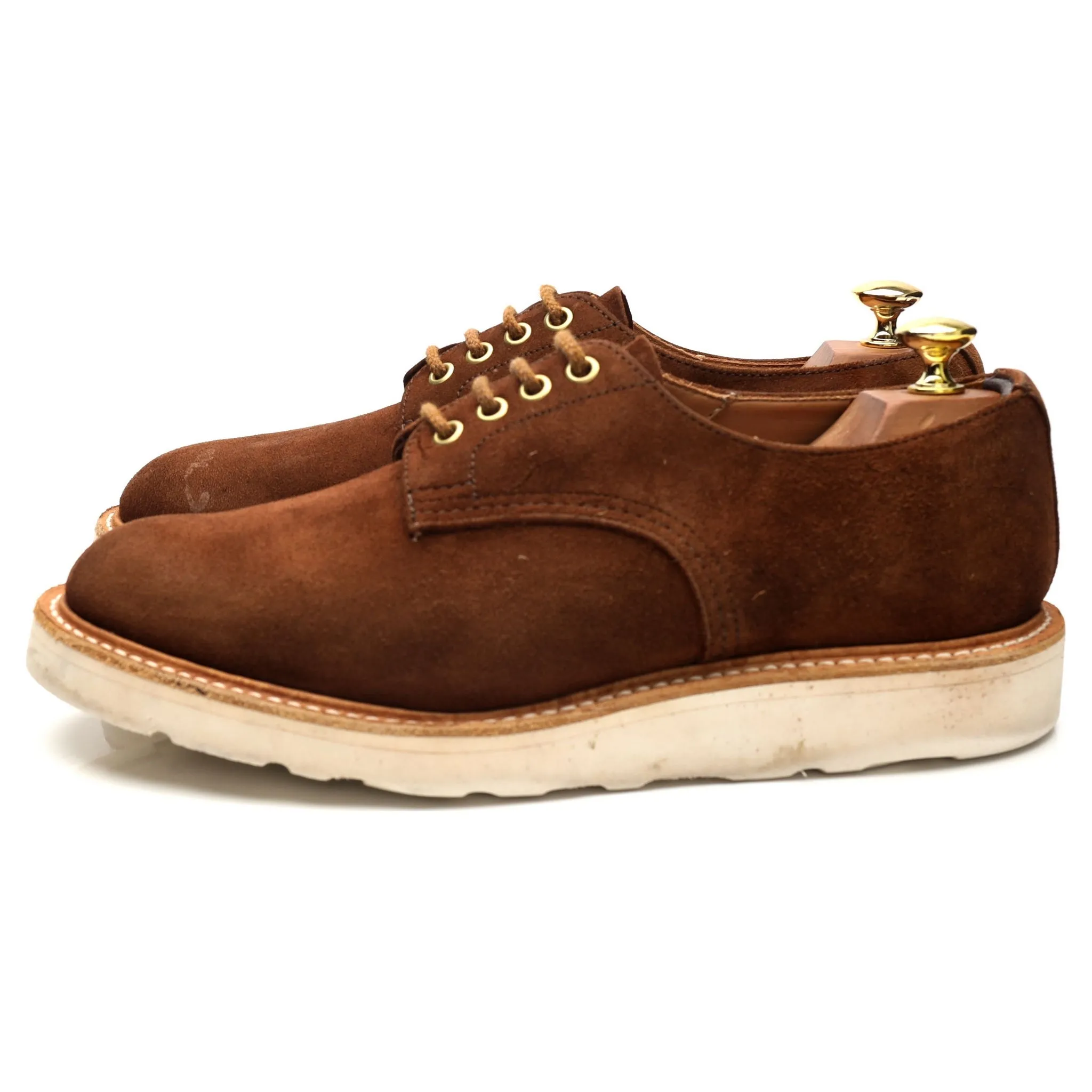 Snuff Brown Suede Derby UK 8