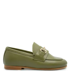Sonatina Olive Buckle Loafer