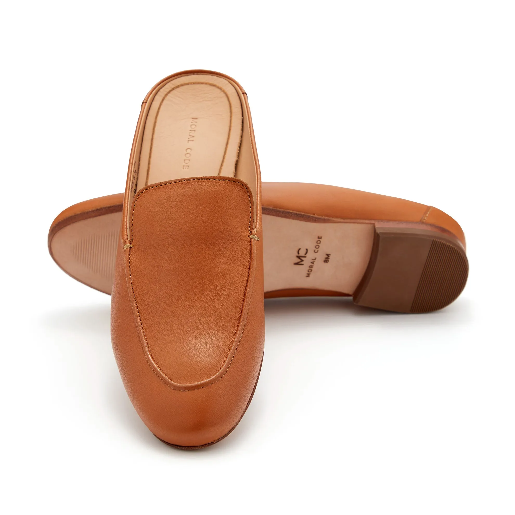 Sophia's Leather Mule