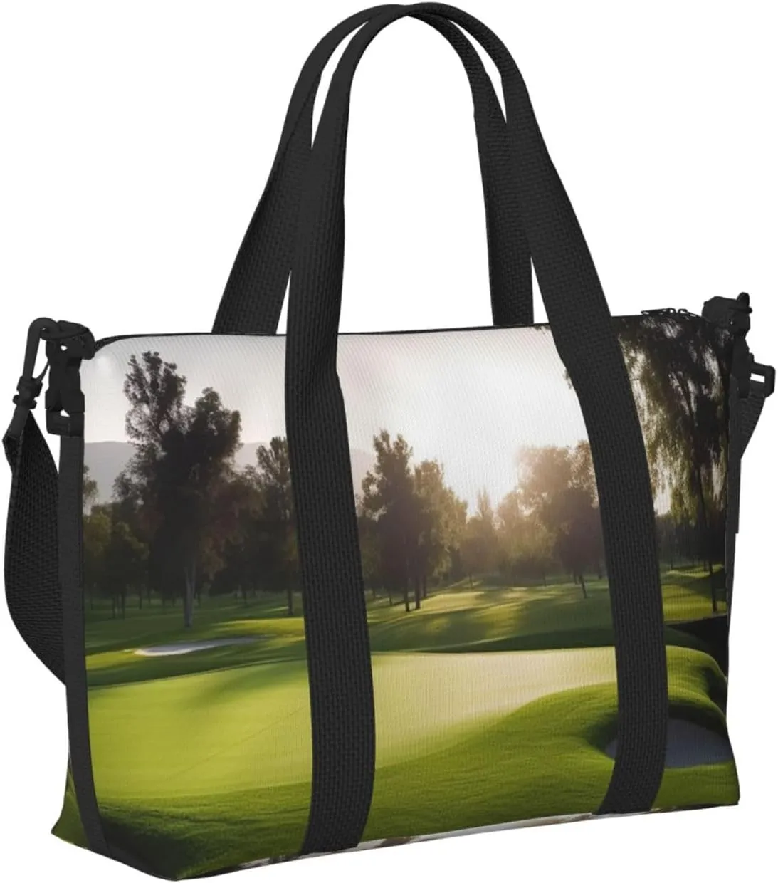 Sports Gym Bag for Women Men Travel Duffel Bag Tote Golf Course Weekender Bag Canvas Carry on Overnight Bag for Travel Swimming Fitness Workout Sports Duffle Bag