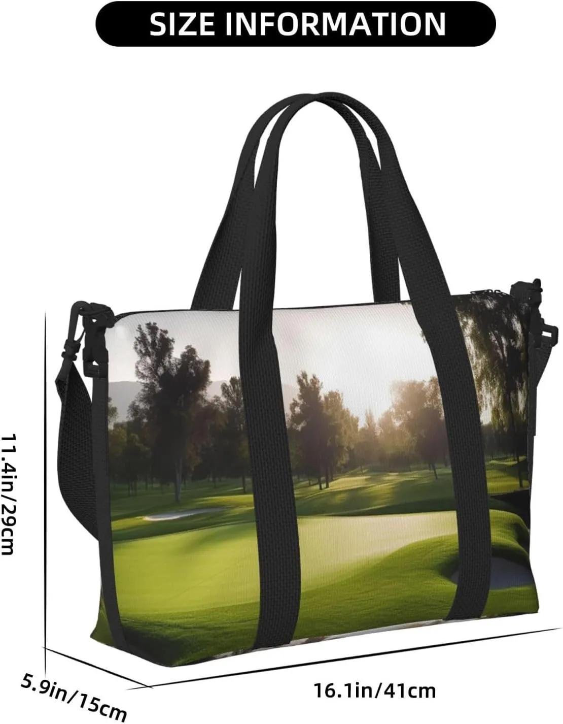 Sports Gym Bag for Women Men Travel Duffel Bag Tote Golf Course Weekender Bag Canvas Carry on Overnight Bag for Travel Swimming Fitness Workout Sports Duffle Bag