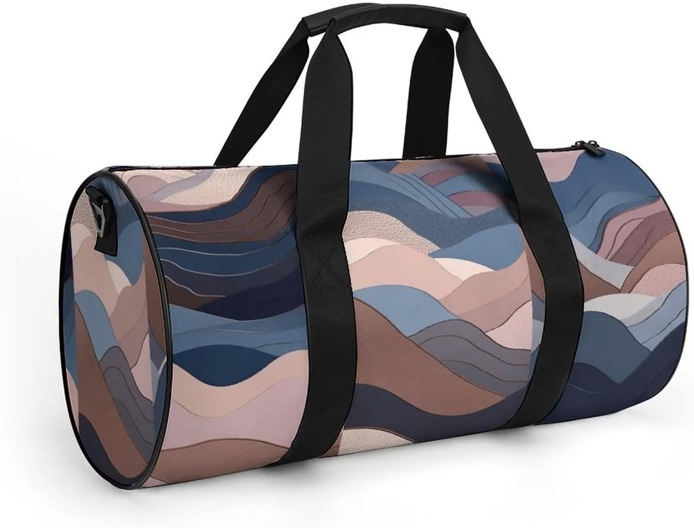 Sports Gym Bag for Women Men Travel Duffel Bag Tote Weekender Bag Beige Landscape Carry on Overnight Bag for Travel Swimming Fitness Workout Sports Duffle Bag