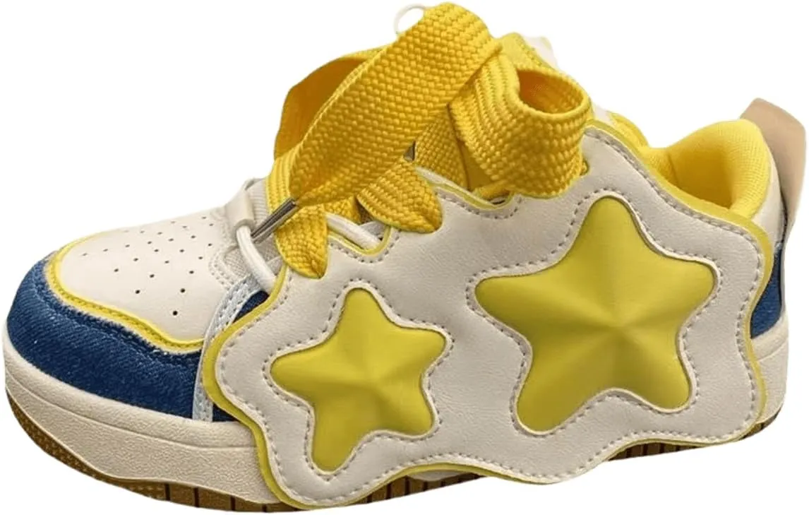 Star Shoes Sneakers for Women Running Shoes Non Slip On Casual Walking Shoes Fashion Lightweight Sneaker for Work