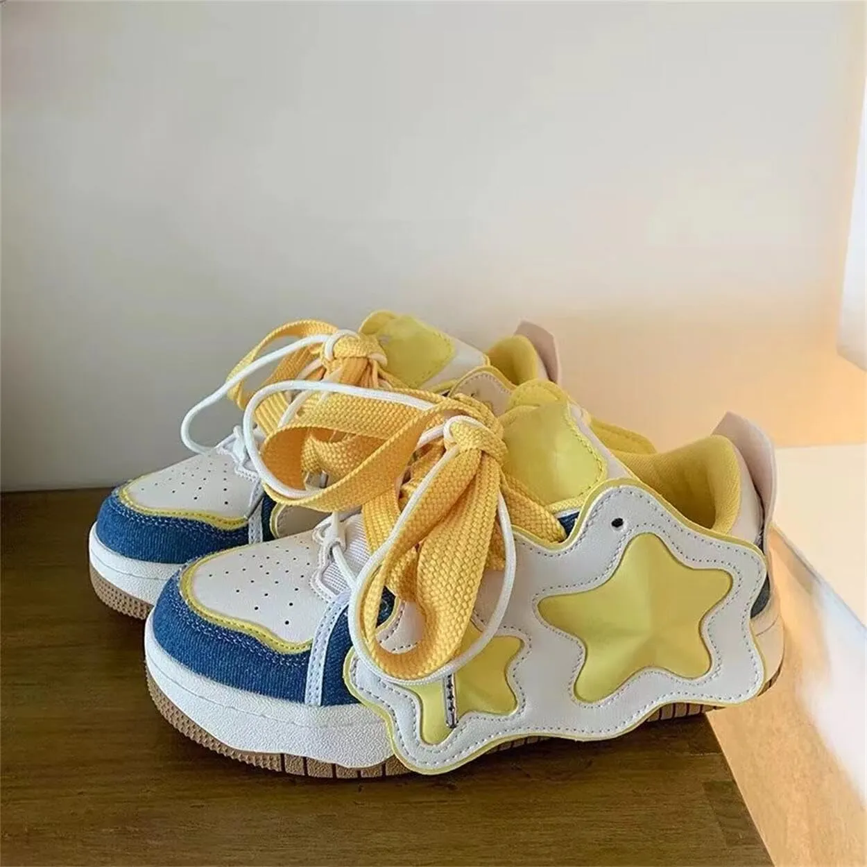 Star Shoes Sneakers for Women Running Shoes Non Slip On Casual Walking Shoes Fashion Lightweight Sneaker for Work