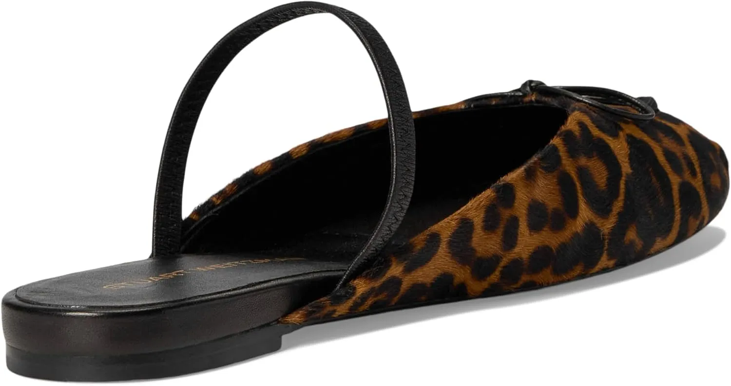 Stuart Weitzman Women's Prima Bow Ballet Mule Pump