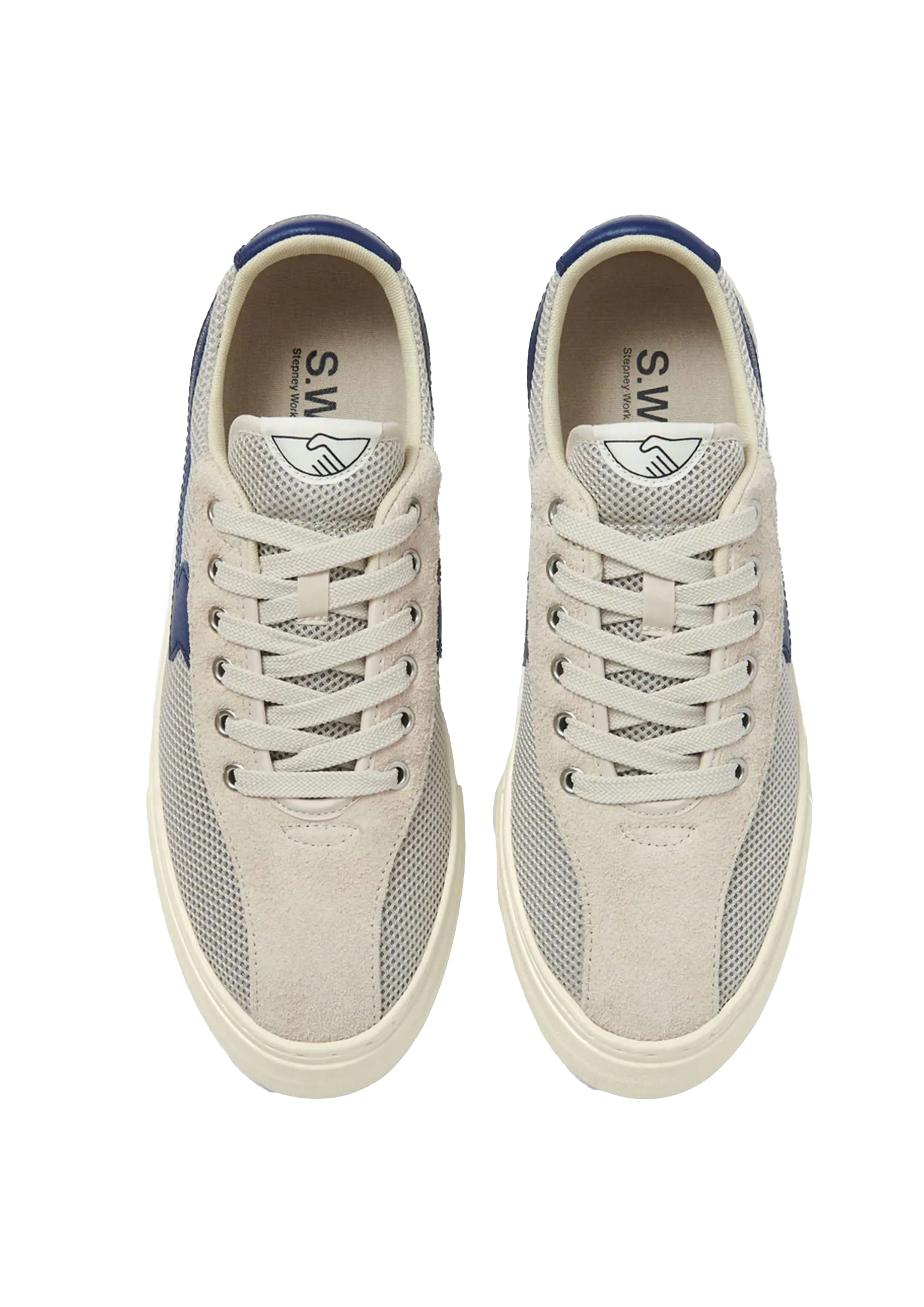 SWC - DELLOW S-STRIKE CUP TENNIS MESH ECRU-BLUE