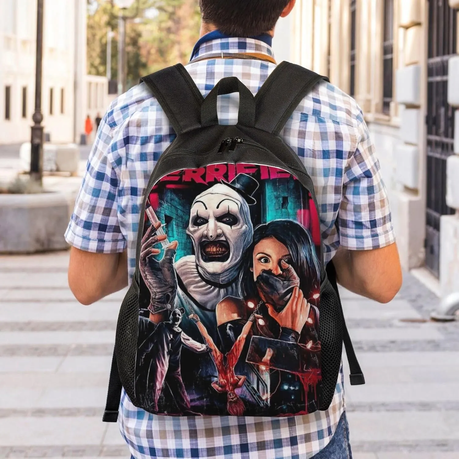 Terrifier Backpack, Leisure Travel Sports Backpack, Lightweight And Large Capacity