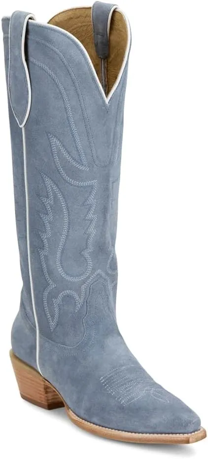 Tony Lama Women's Derby Liz Tall Western Boot Snip Toe - Dr4261