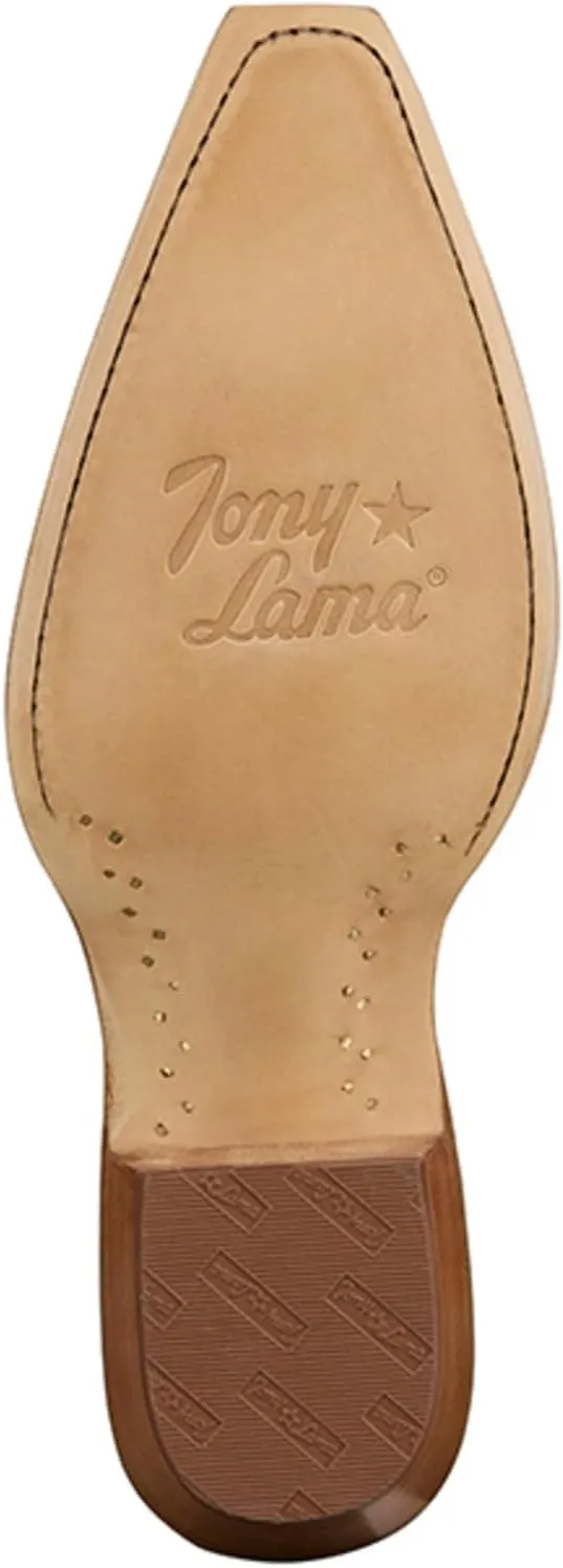 Tony Lama Women's Derby Liz Tall Western Boot Snip Toe - Dr4261
