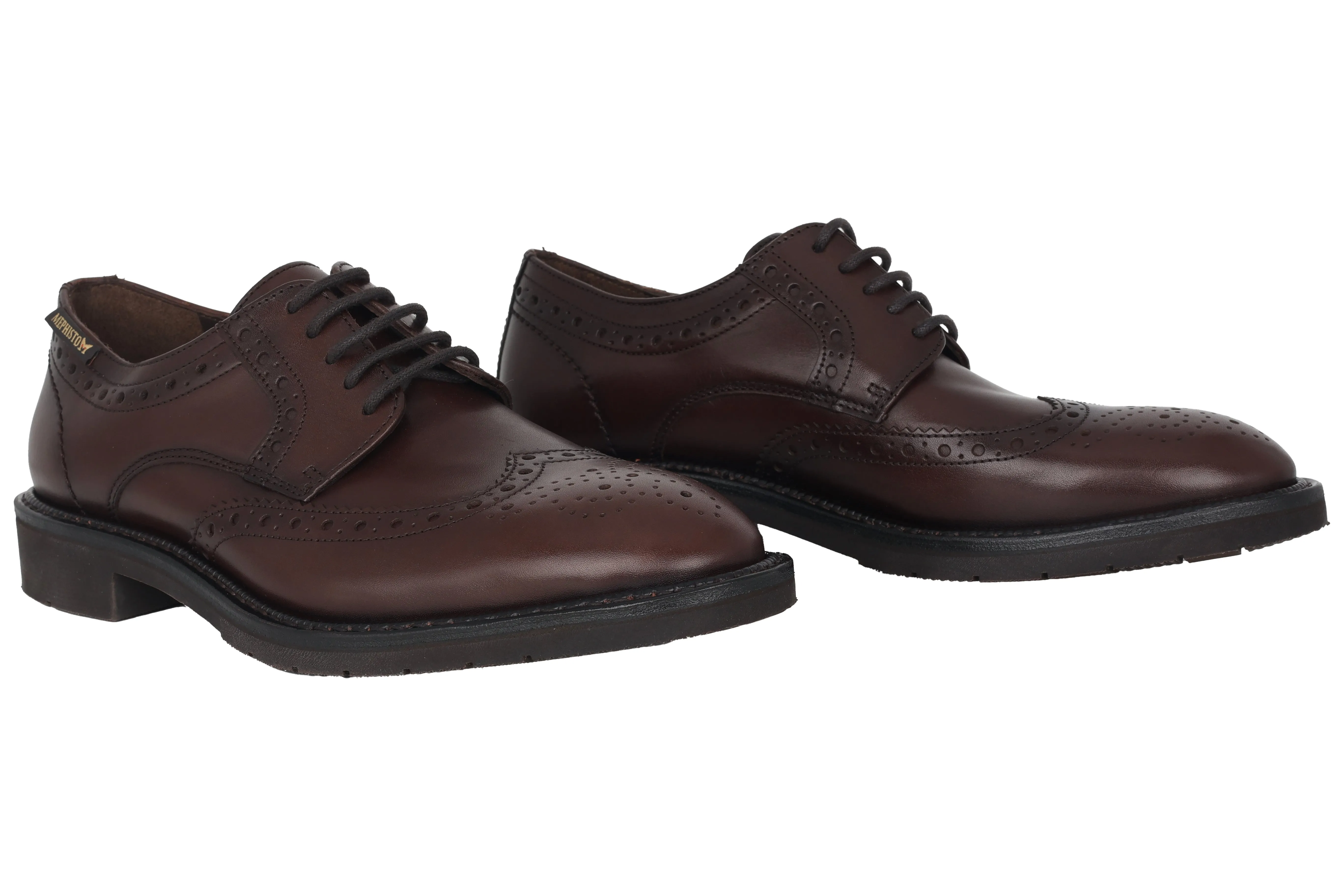 'Tyron' men's lace-up shoe - Brown