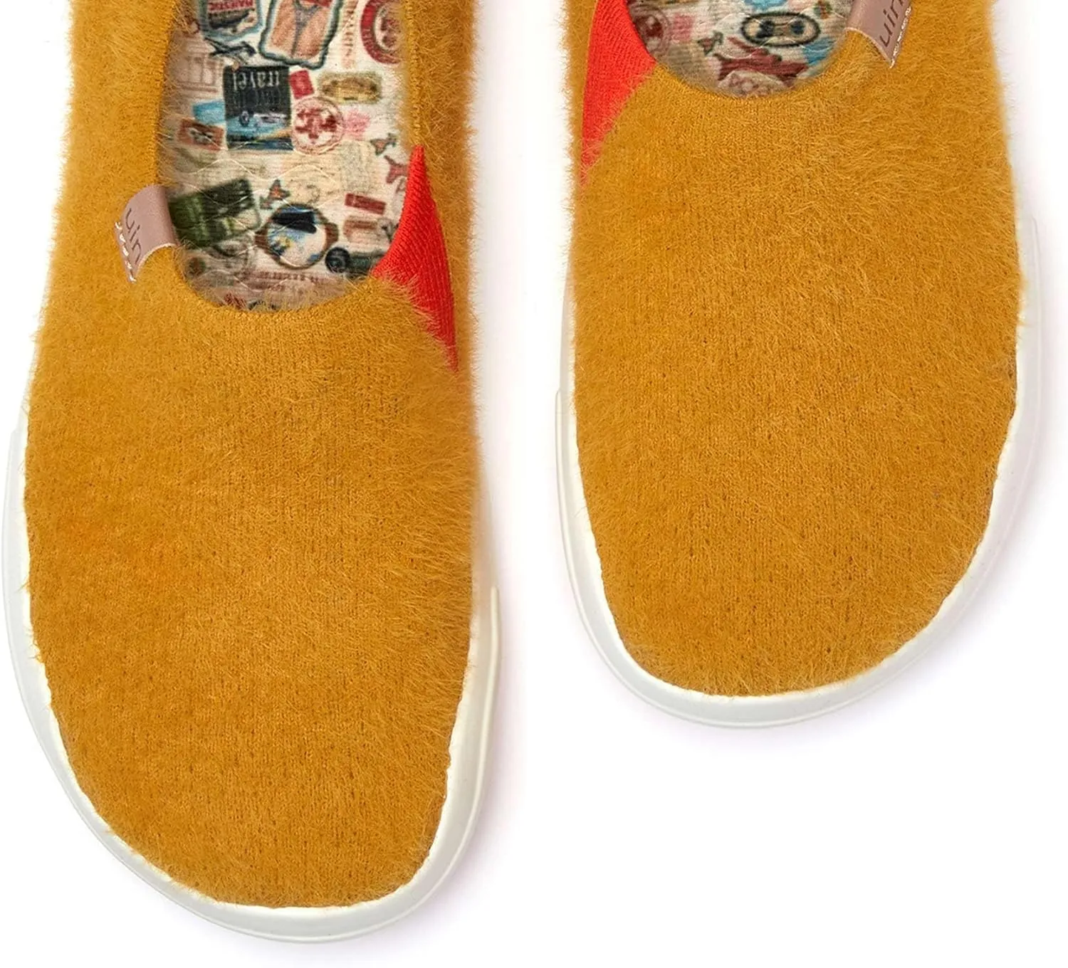 UIN Women's Slip On Loafers Lightweight Walking Sneaker Art Travel Shoes Toledo Ⅷ