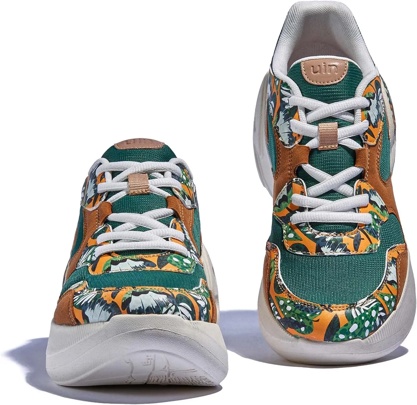 UIN Women's Travel Walking Shoes Art Painted Slip Ons Casual Lightweight Comfortable Chunky Fashion Sneaker Zaragoza Series
