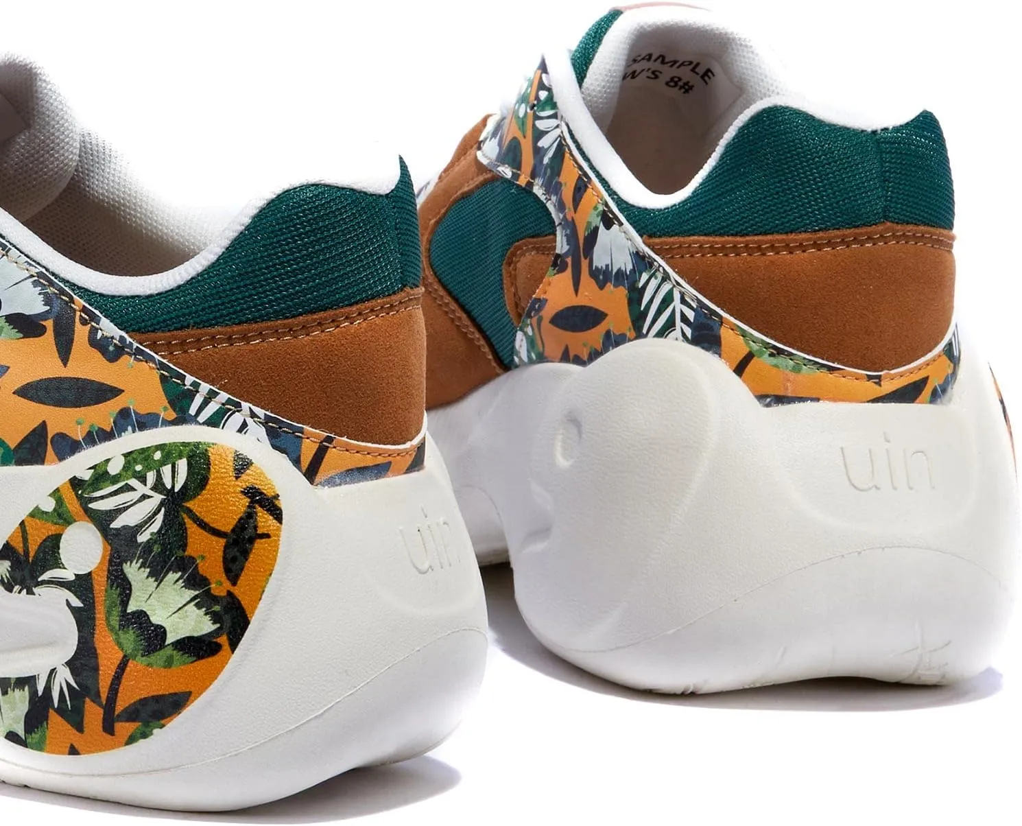 UIN Women's Travel Walking Shoes Art Painted Slip Ons Casual Lightweight Comfortable Chunky Fashion Sneaker Zaragoza Series