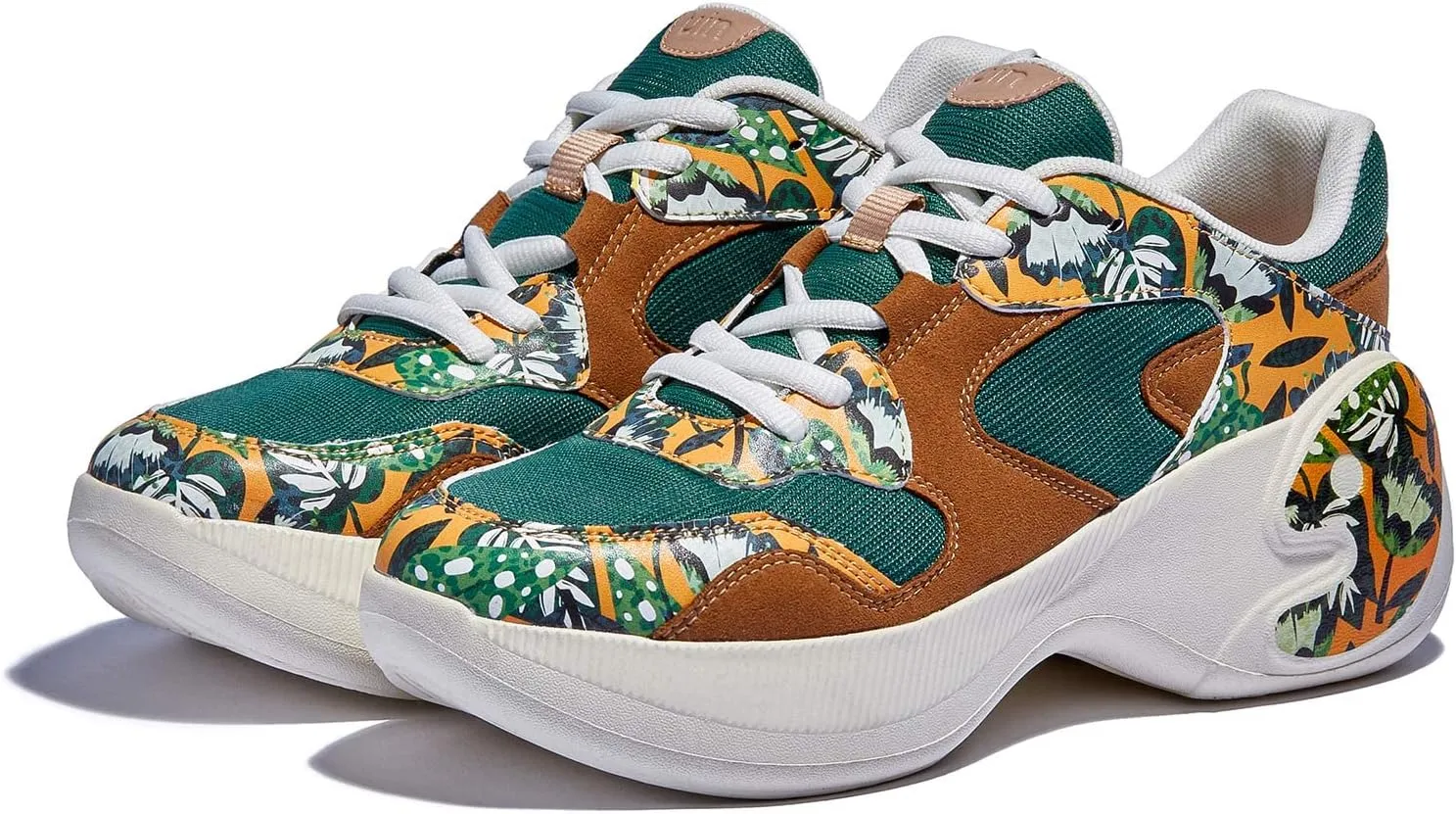 UIN Women's Travel Walking Shoes Art Painted Slip Ons Casual Lightweight Comfortable Chunky Fashion Sneaker Zaragoza Series