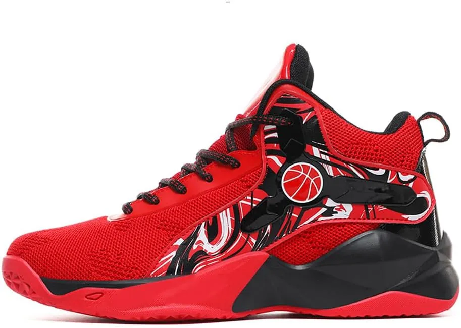 Unisex's High Top Lightweight Fly-Weaving Running Jogging Sneakers Sports Tennis Basketball Shoes