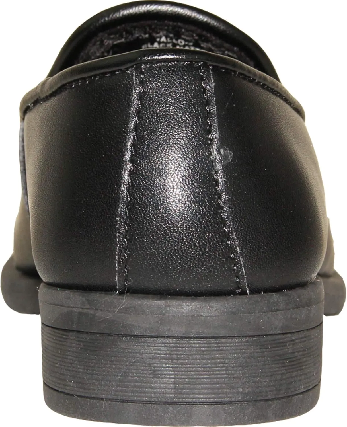 VANGELO Boy Dress Shoe Vallo Oxford Lace Up and Loafer Slip On Formal Tuxedo for Prom Wedding Ortholite Insole Size from Toddler to Big Kid
