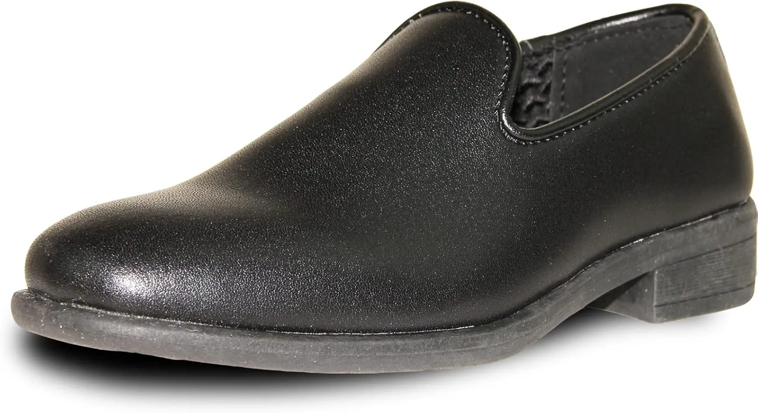 VANGELO Boy Dress Shoe Vallo Oxford Lace Up and Loafer Slip On Formal Tuxedo for Prom Wedding Ortholite Insole Size from Toddler to Big Kid