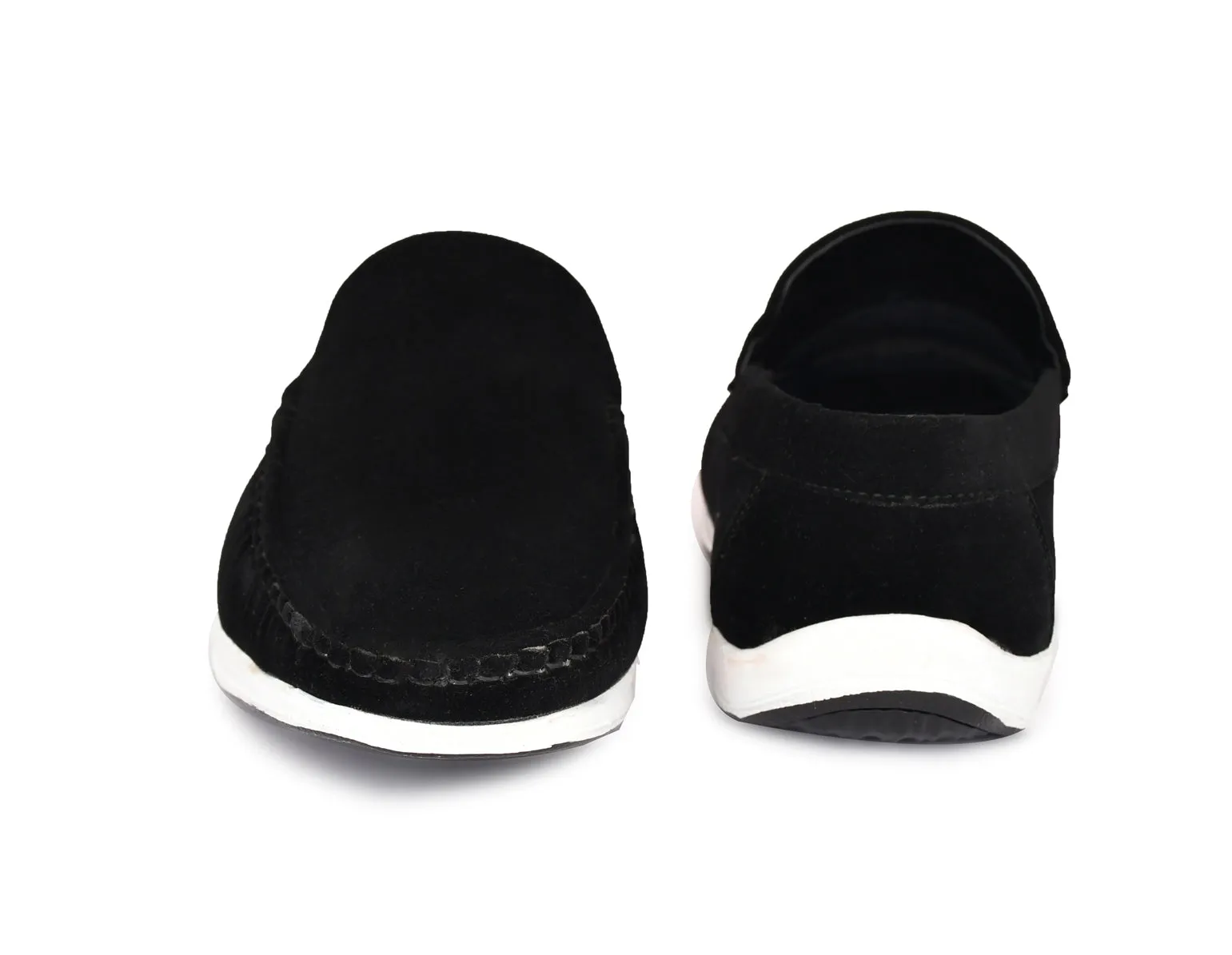 Velvet Classic Pull-on Loafer for Men  Black