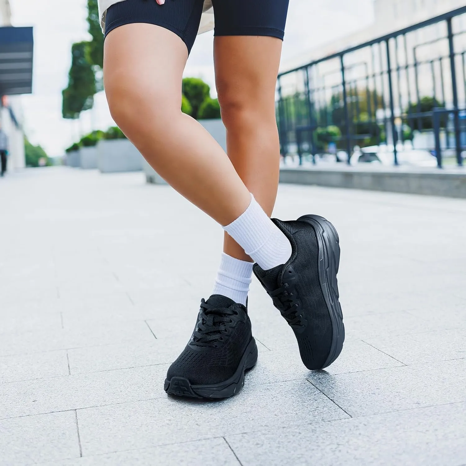 Walking Shoes for Women- Lightweight, Slip On, Breathable Sneakers for Running, Walking, Jogging, Gym