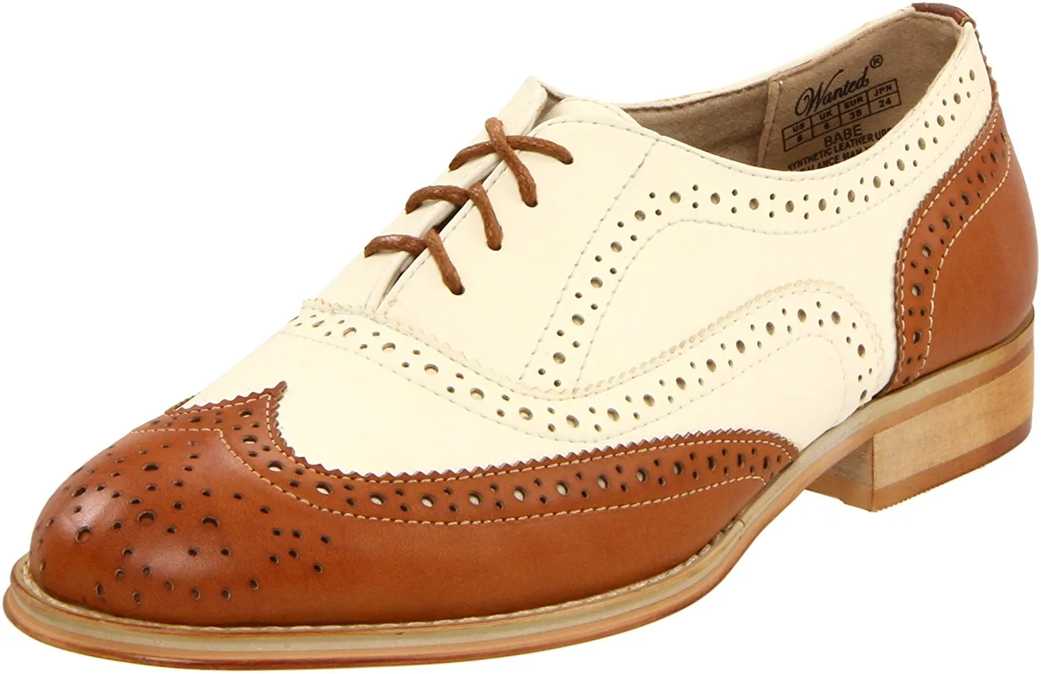 Wanted Shoes Women's Babe Oxford Shoe