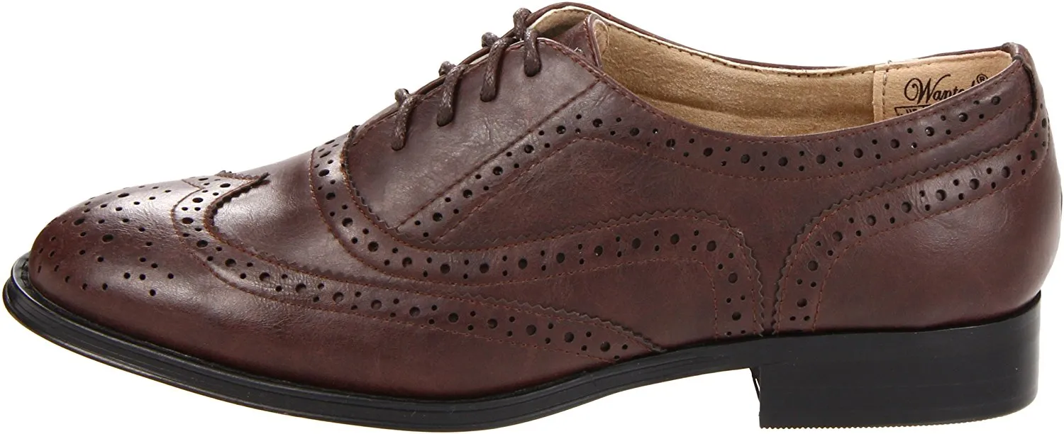 Wanted Shoes Women's Babe Oxford Shoe