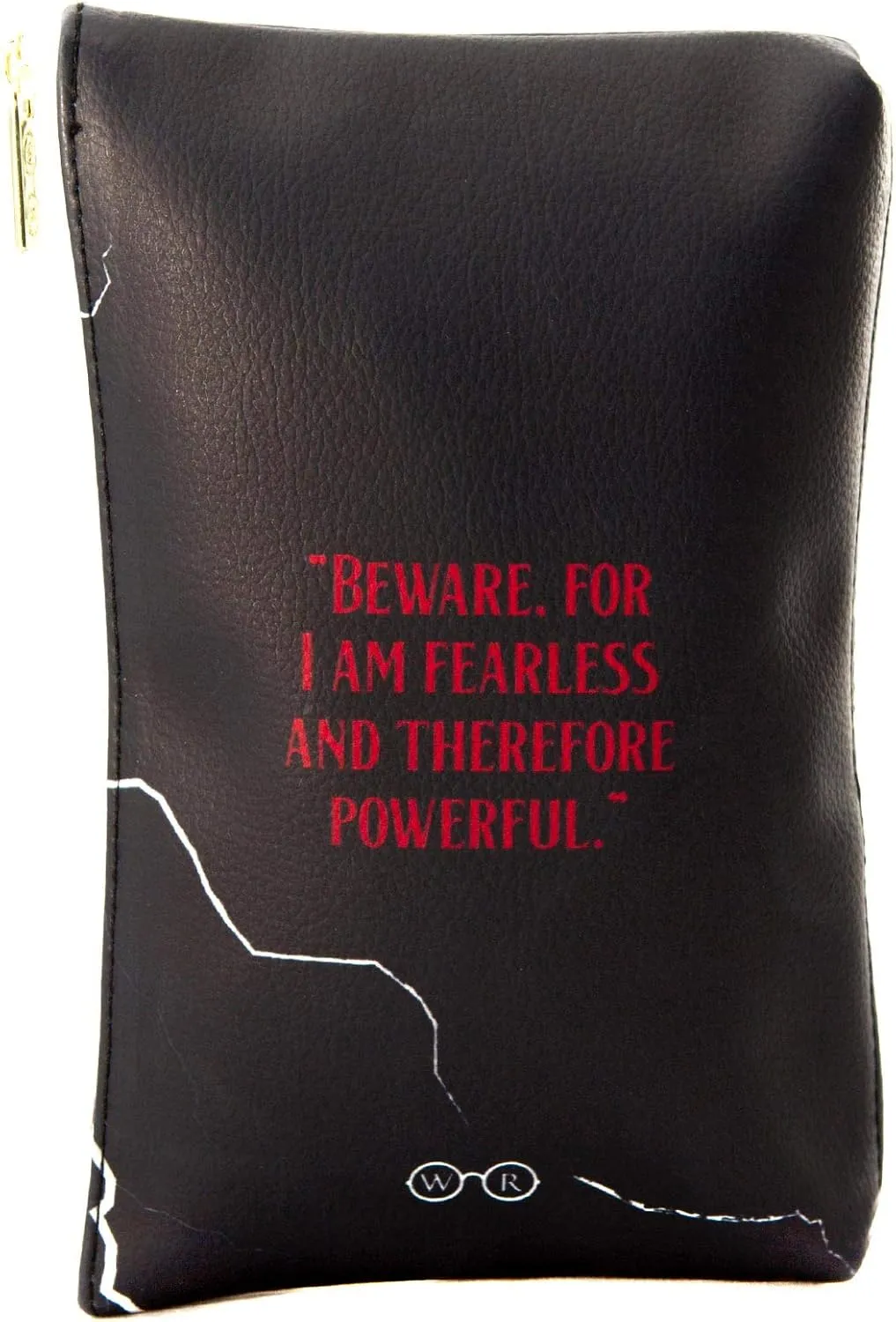 Well Read Book Theme Pouch Purse Clutch - Makeup & Toiletry Bag for Book Lovers