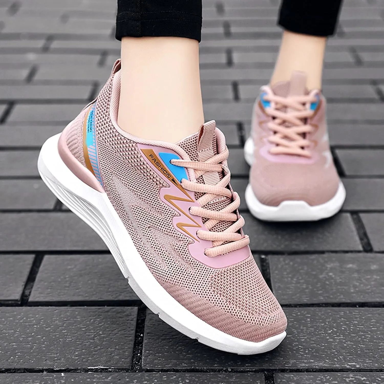 Women Comfortable Slip On Loafers Casual Walking Shoes Lightweight Canvas Sneakers Non Slip Flat Flats