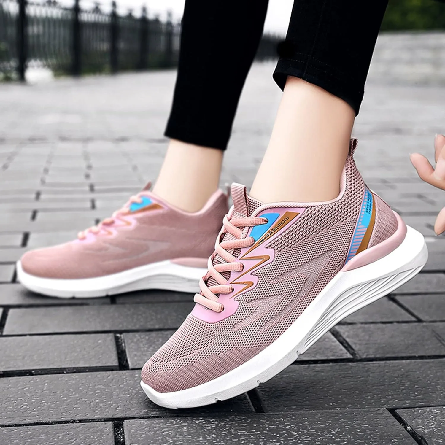Women Comfortable Slip On Loafers Casual Walking Shoes Lightweight Canvas Sneakers Non Slip Flat Flats