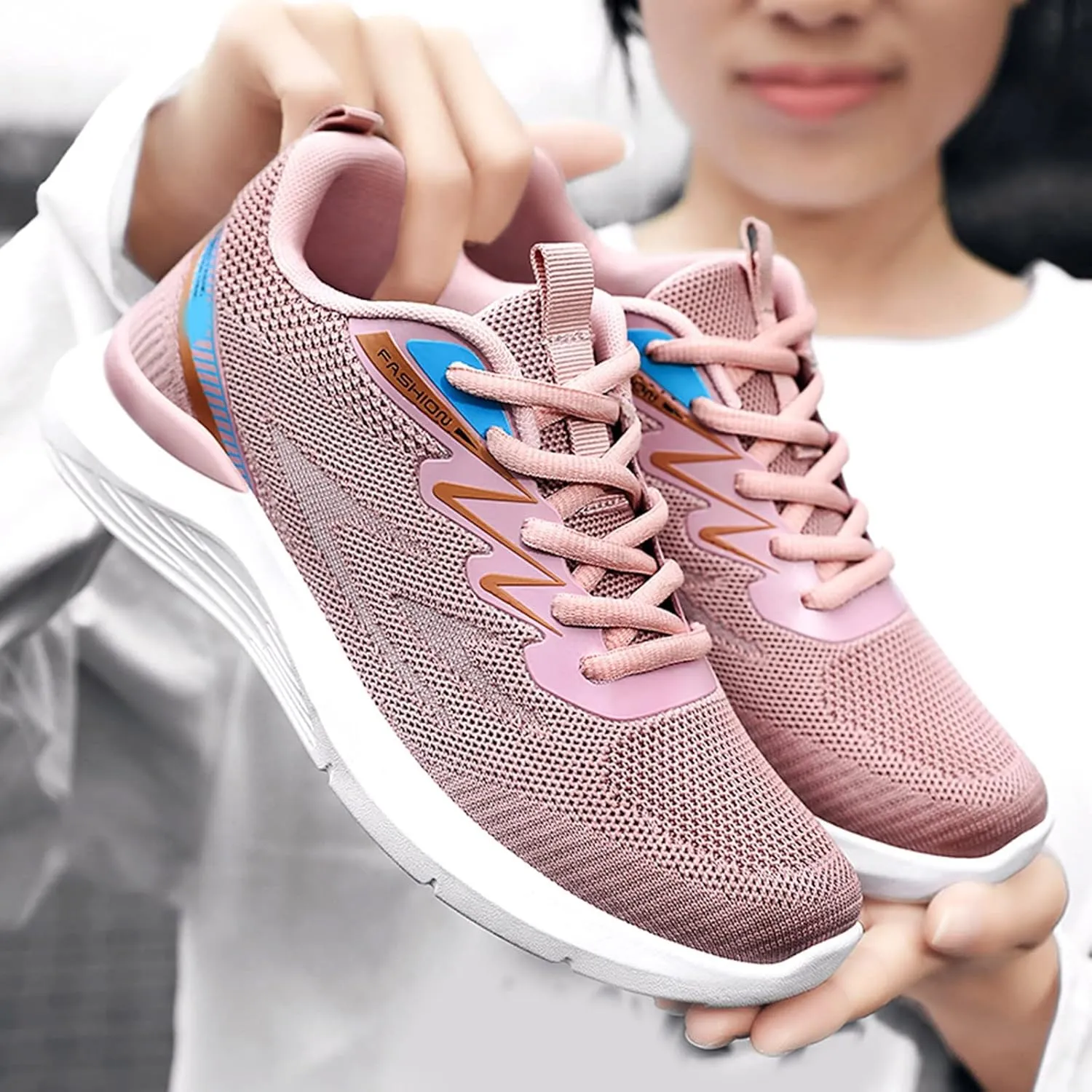 Women Comfortable Slip On Loafers Casual Walking Shoes Lightweight Canvas Sneakers Non Slip Flat Flats