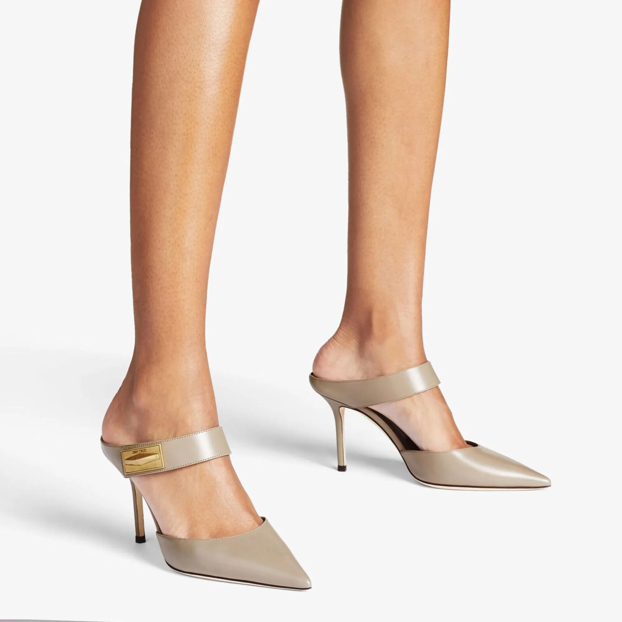 Women Nell Mule 85 - Taupe