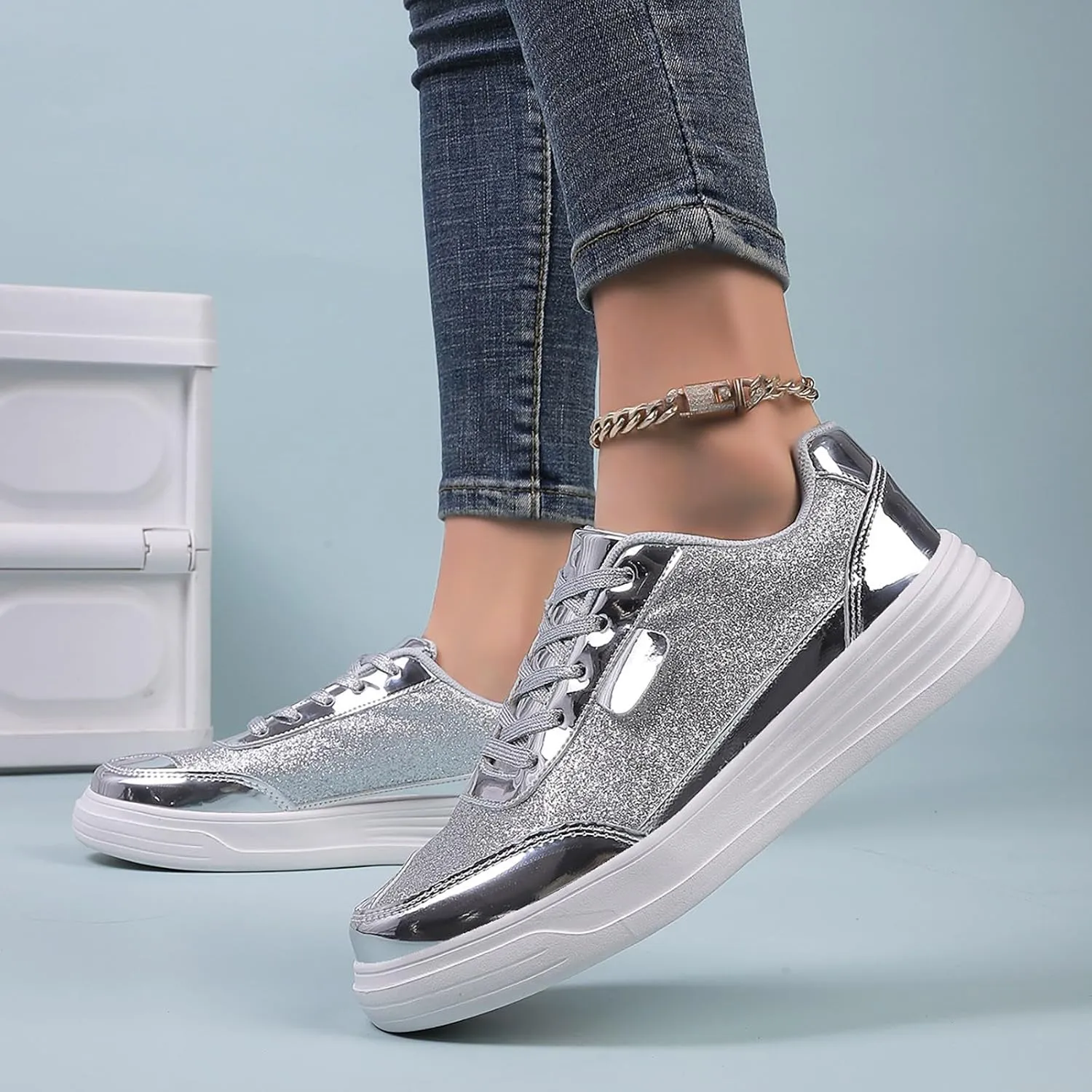 Women Slip On Walking Shoes Comfortable Sneakers Casual Lightweight Canvas Flats Non Slip Breathable Loafers
