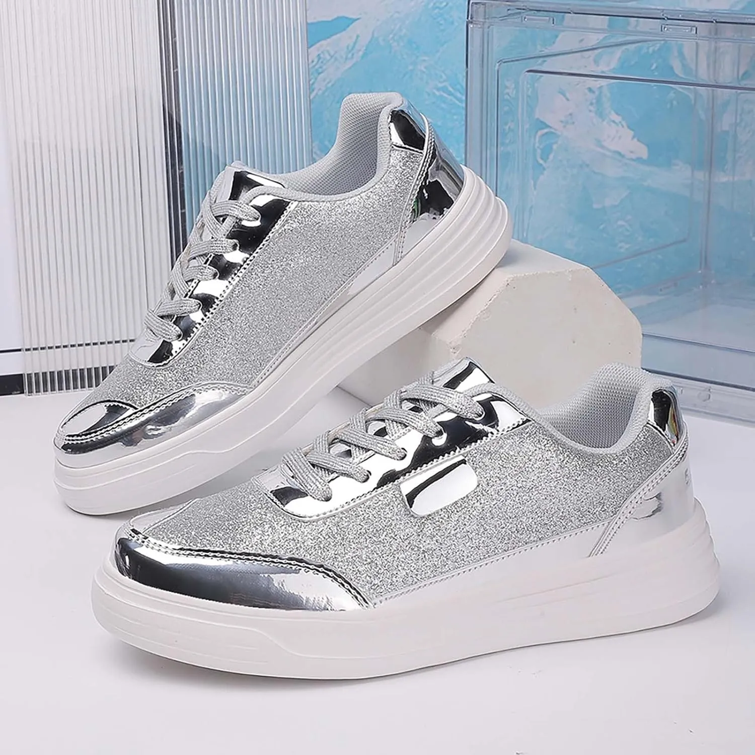 Women Slip On Walking Shoes Comfortable Sneakers Casual Lightweight Canvas Flats Non Slip Breathable Loafers